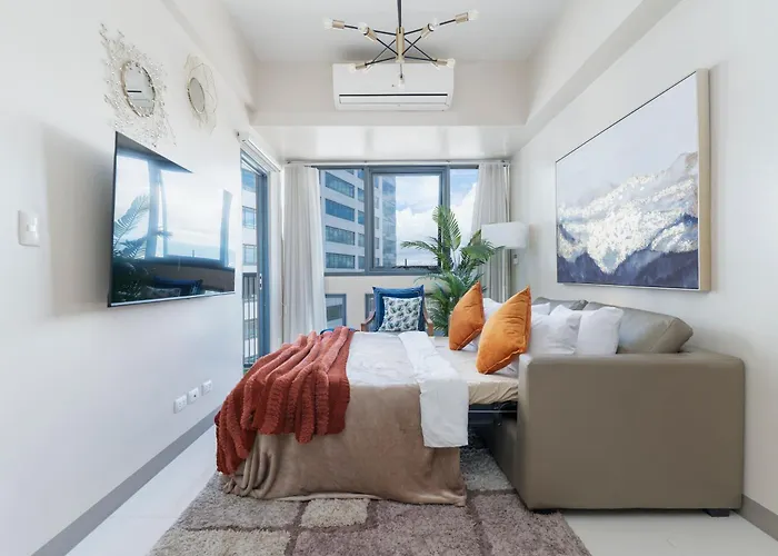 Aparthotel Omp T1-6h, & Pool Access, Near Airport, Fast Wifi, Netflix 3*