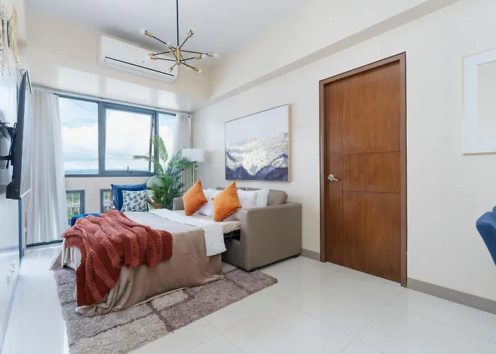 Omp T1-6h, & Pool Access, Near Airport, Fast Wifi, Netflix Punta Engano (Mactan)
