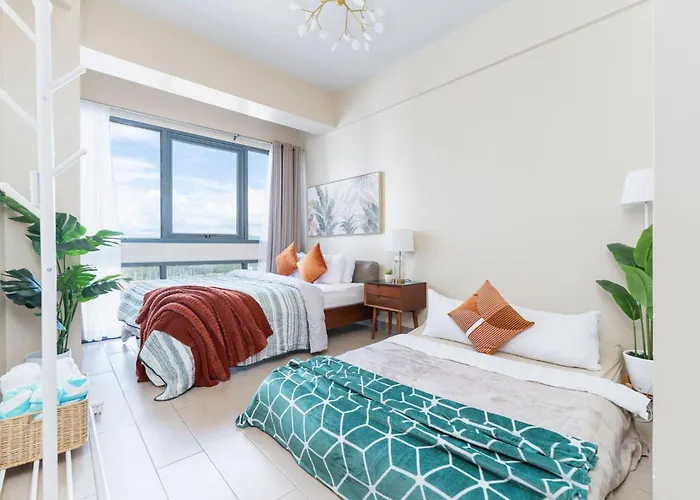 Omp T1-6h, & Pool Access, Near Airport, Fast Wifi, Netflix Aparthotel Punta Engano (Mactan)